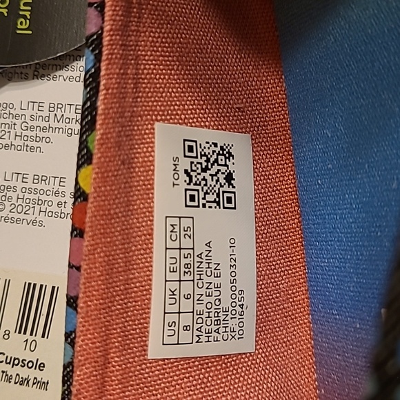 NWT Toms Lite Brite Shoes - Picture 5 of 8